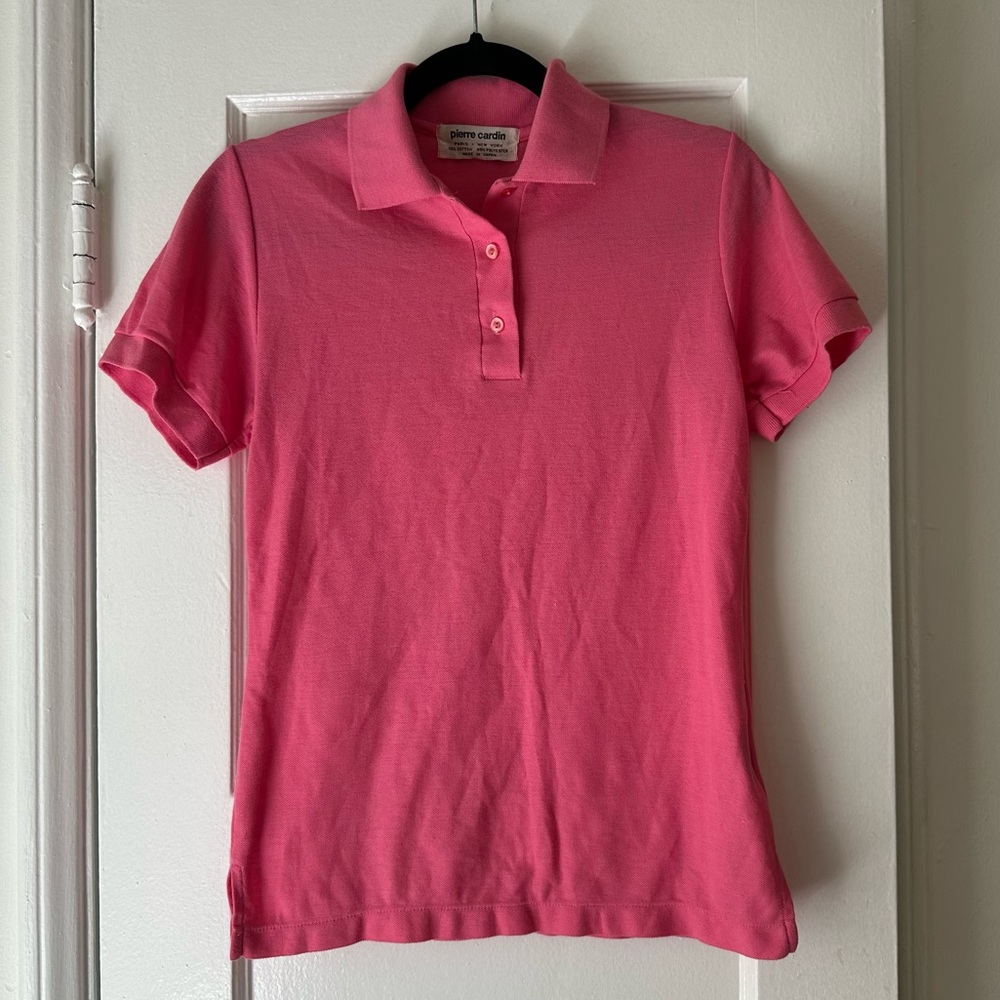Pierre Cardin Pink Polo Shirt
